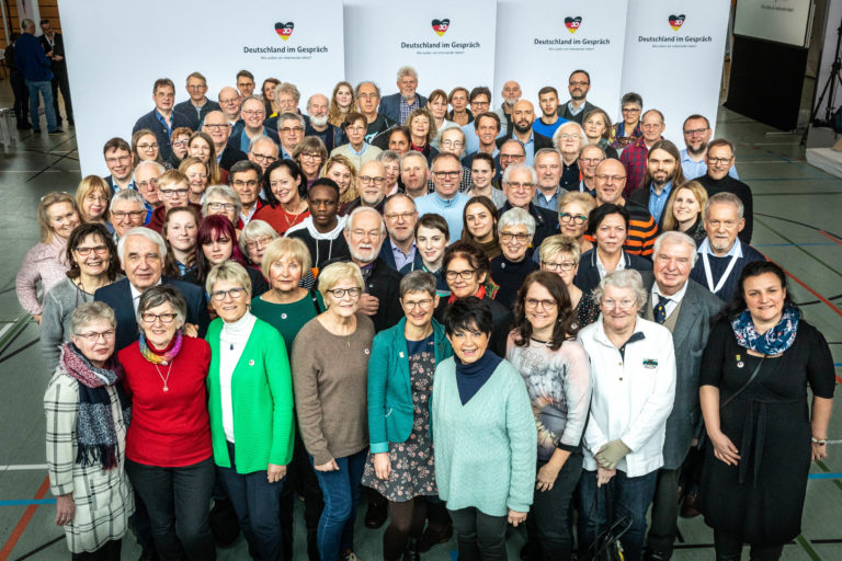 DEU Germany Deutschland Schmalkalden Gesprächsreihe des BMI ‚ Deutschland im Gespräch‘ der Partnerstädte Schmalkalden und Recklinghausen.